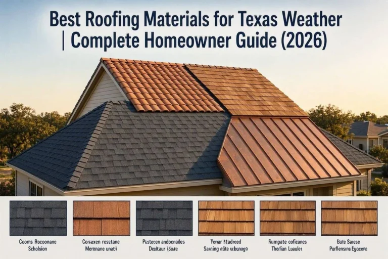 Best Roofing Materials for Texas Weather