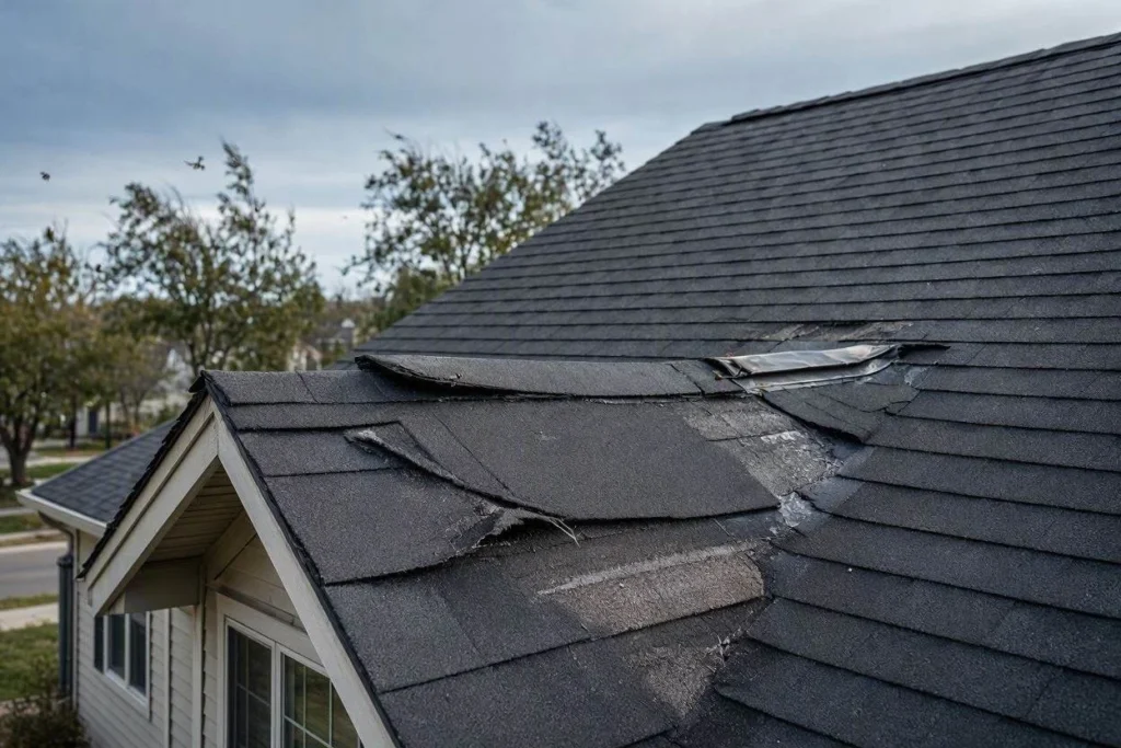 Wind Damage Roof Repair