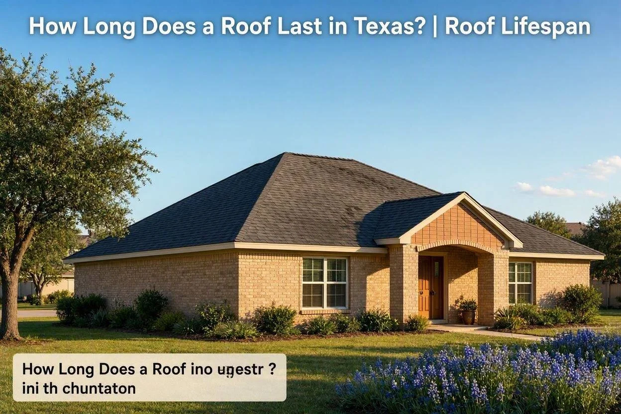 Featured Image ALT: How long does a roof last in Texas? Roof lifespan comparison for Texas homes