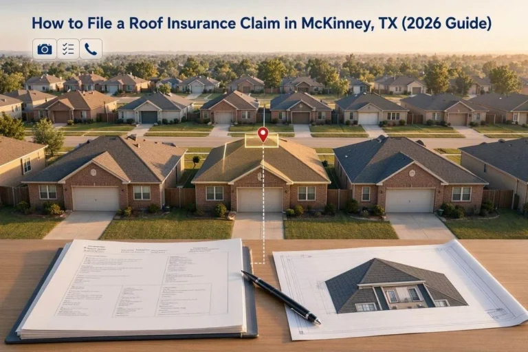 Roof Insurance Claim