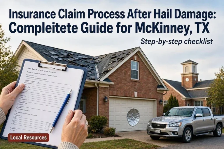 Insurance Claim Process After Hail Damage