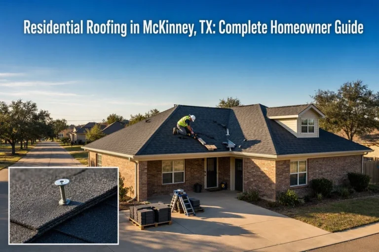 Residential Roofing in McKinney, TX: Complete Homeowner Guide