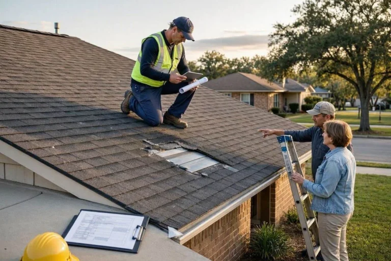 zRoof Inspection Before Insurance Claim