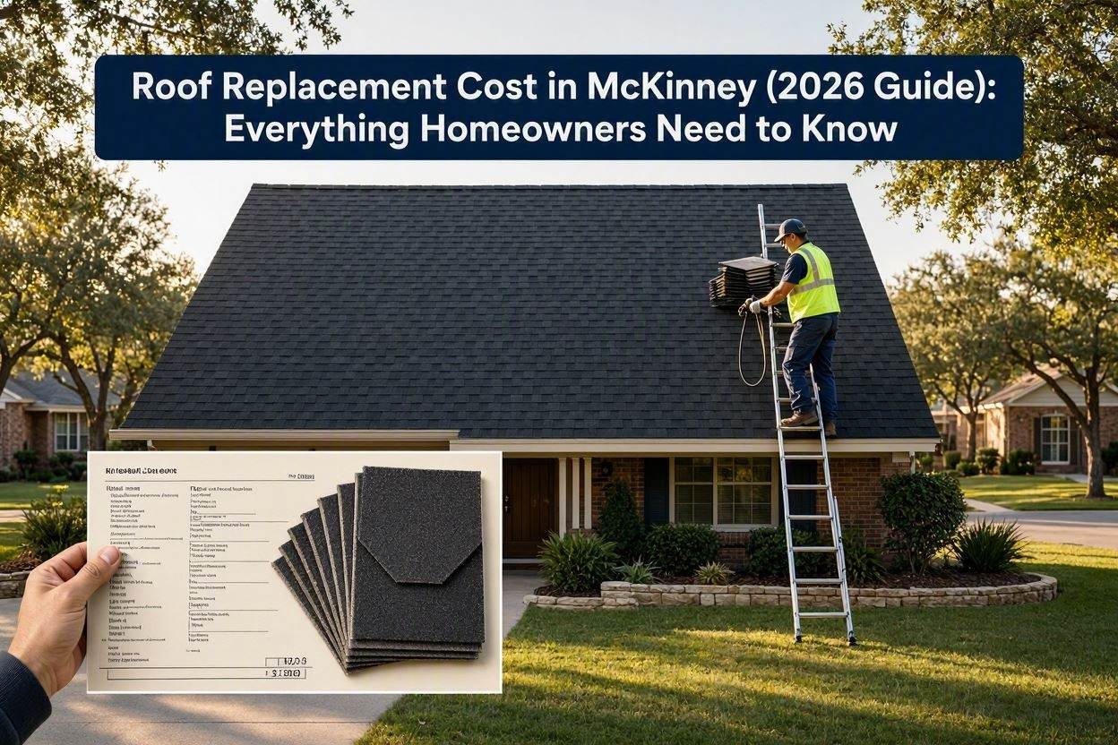 Roof Replacement Cost in McKinney