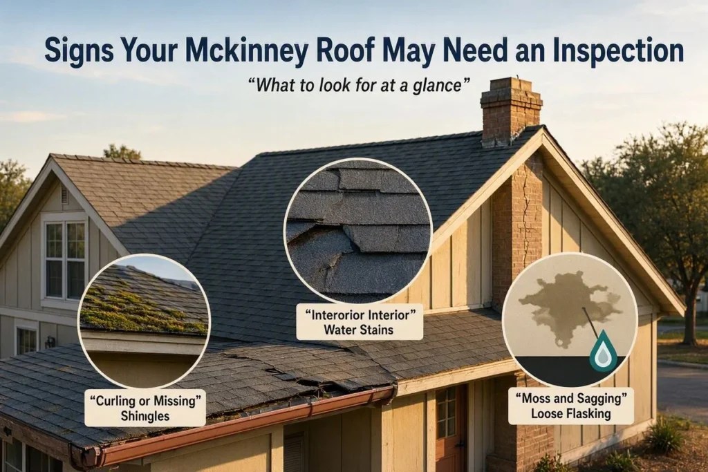 Regular Roof Inspections in McKinney